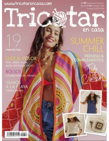 Revista Tricotar en Casa N° 58