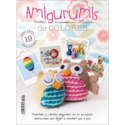 Revista amigurumis de colores Nº 1 Portada