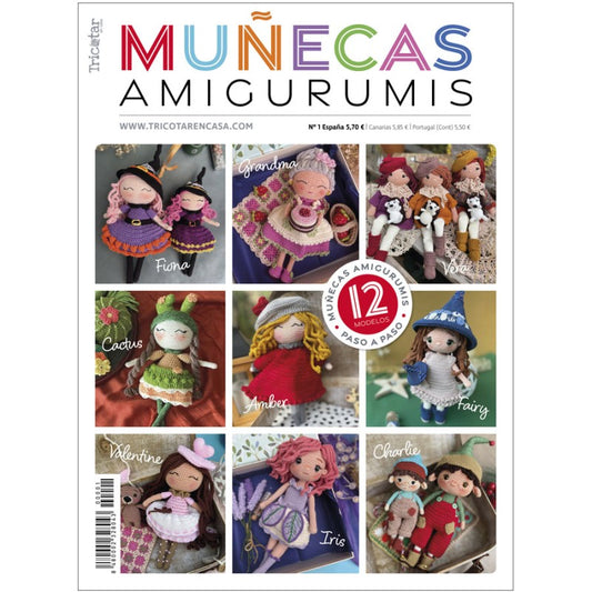 Revista Amigurumis Muñecas Nº 1 Portada