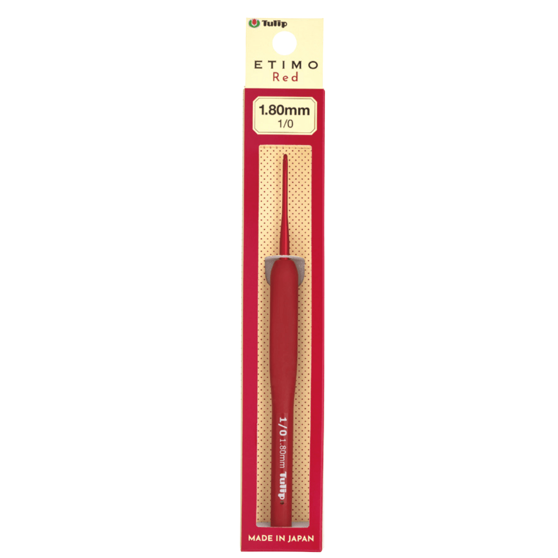 Ganchillo Tulip Etimo Red Softgrip