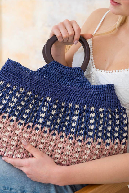 Libro  nº 2 - Bags & Hats 6 proyectos DMC Eco Vita Raffia