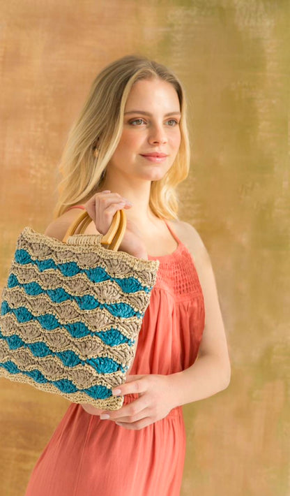 Libro  nº 2 - Bags & Hats 6 proyectos DMC Eco Vita Raffia
