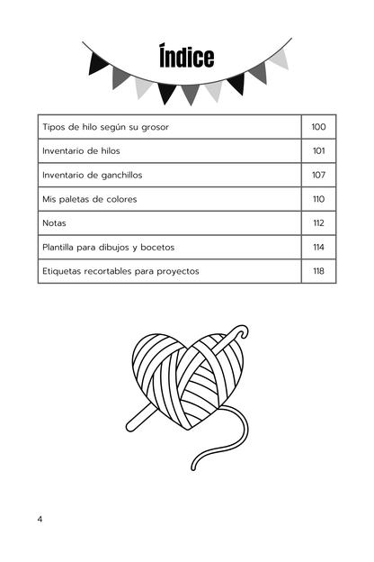 Cuaderno de crochet