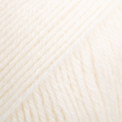 Drops Fabel hilo calcetines blanco