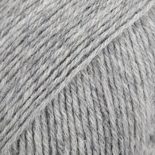 Drops Fabel hilo calcetines gris