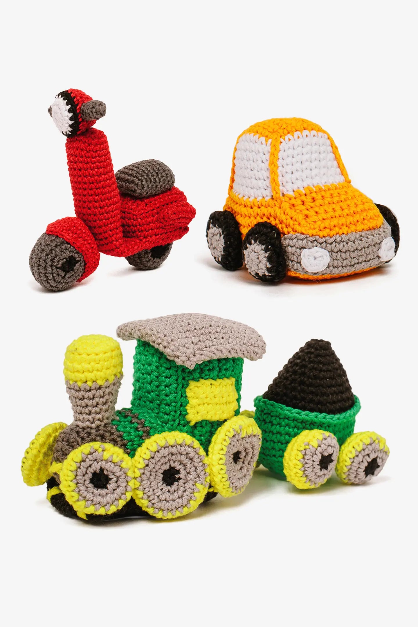 Happy Cotton Book 15, Transportes Patrones Amigurumi