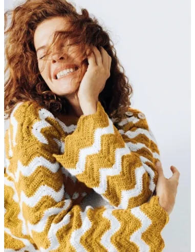 Revista Tricotar en casa Nº 55 Jersey rayas