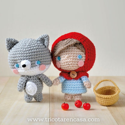 Revista amigurumis de colores Nº 1 Caperucita Roja