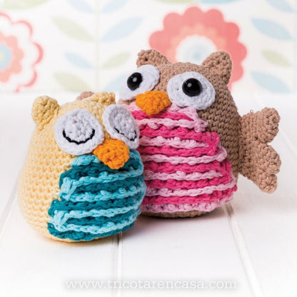Revista amigurumis de colores Nº 1 Buhos