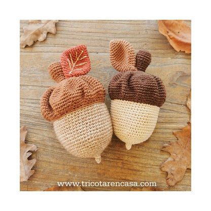 Revista Amigurumis Magia del Bosque Nº 1 Bellotas