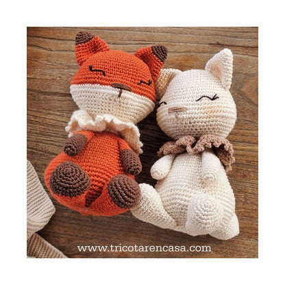 Revista Amigurumis Magia del Bosque Nº 1 Zorros