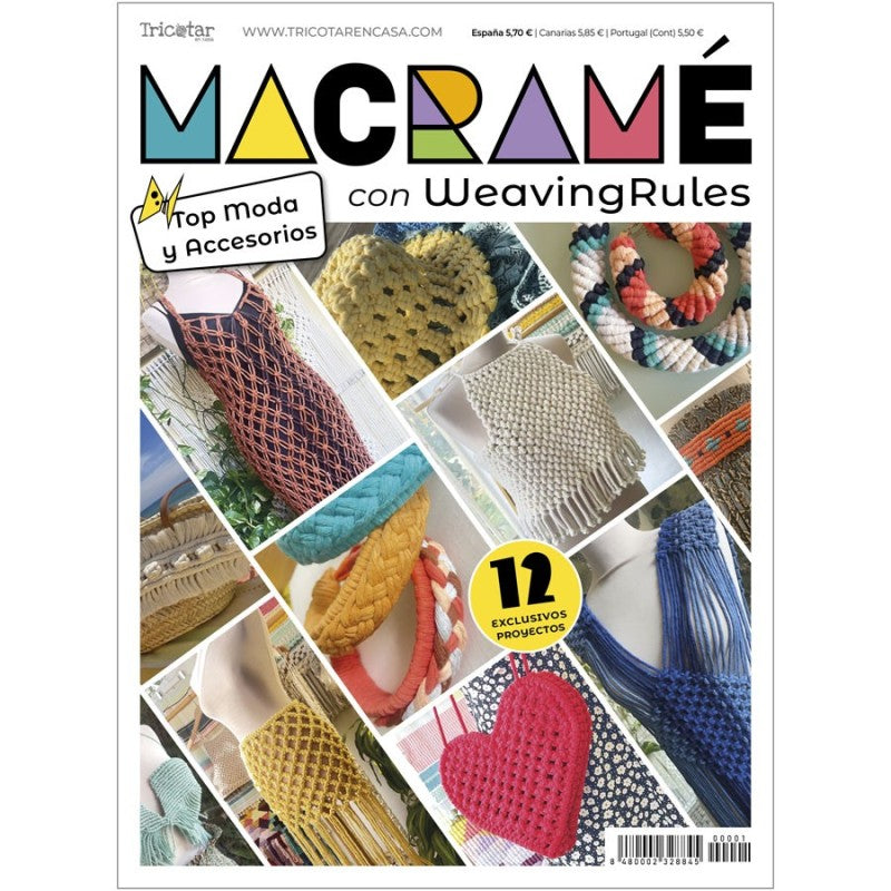 Revista Macramé con Weavingrules