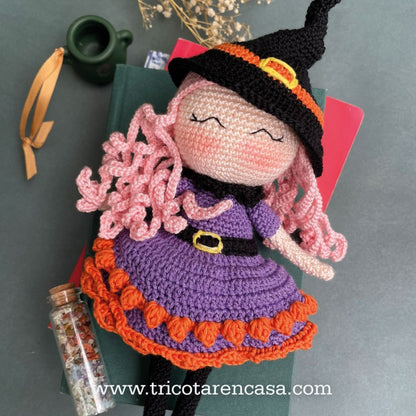 Revista Amigurumis Muñecas Nº 1 Brujita