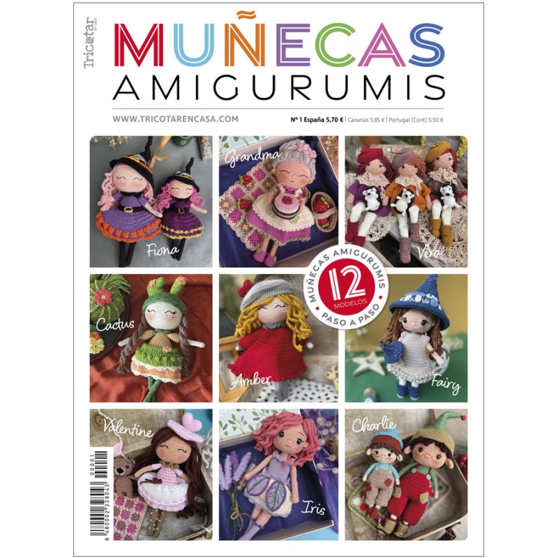 Revista Amigurumis Muñecas Nº 1 Portada