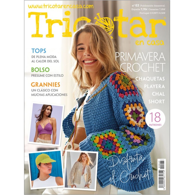 Revista tricotar en casa Nº 63 Primavera Crochet